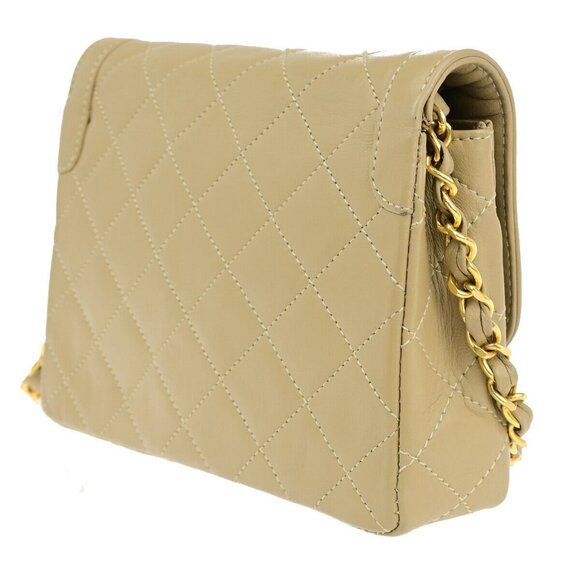 CHANEL Paris CC Mini Matelasse Flap Chain Shoulder Bag Leather - Picture 4 of 16